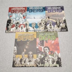 The Walking Dead Image Comics Graphic Novel Books Lot Volumes 1 2 3 4 5 Kirtman